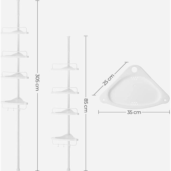 Produktbild Songmics Shower (35 x 25 x 305 cm)