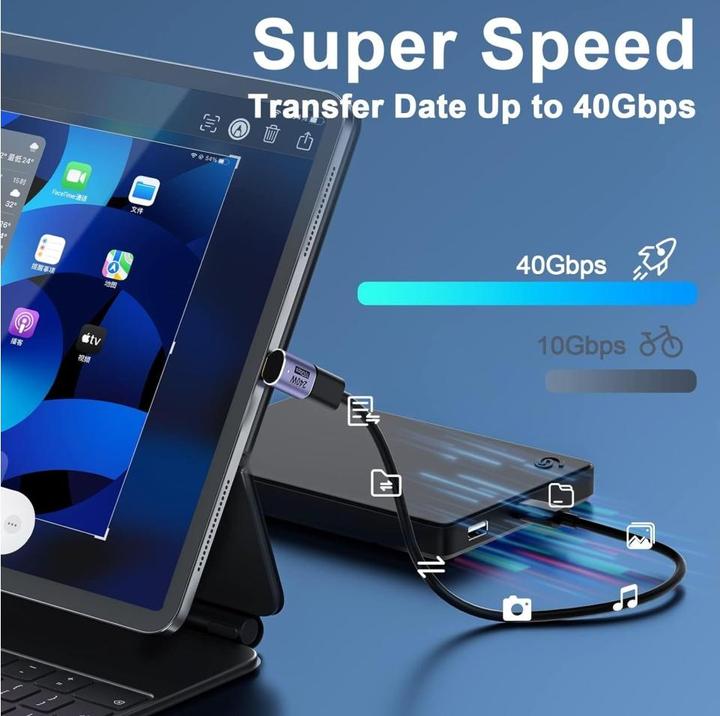 Productafbeelding PowerGuard USB C - USB C-adapter (USB 4.0)