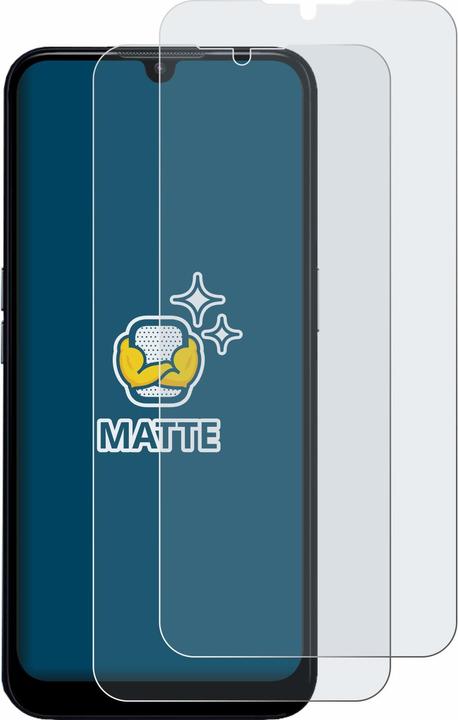 Actual product image BROTECT Anti-glare screen protector matt (2 Piece, Doro 8200)