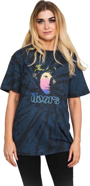 Actual product image The Doors Unisex Adult Jim Gradient Tie Dye T-Shirt (XL)