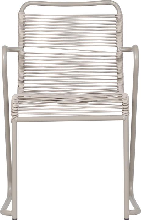 Produktbild Fiam LIDO STUHL MIT ARMLEHNE - 4er Pack TAUPE - ALUMINIUM