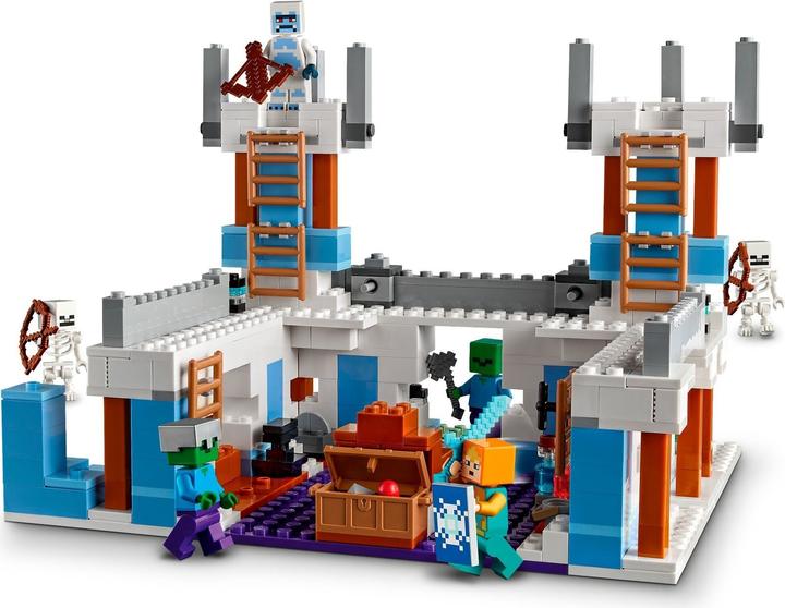 Actual product image LEGO The ice palace (21186, LEGO Minecraft)