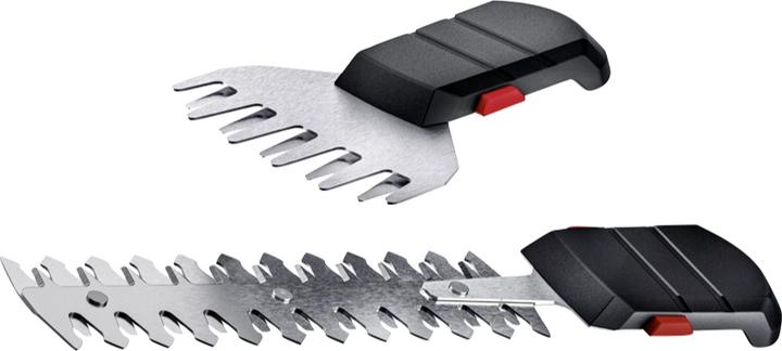 Produktbild Metabo Strauch und SGS LTX Q (Akkuheckenschere)