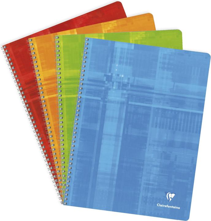 Produktbild Clairefontaine Spiralheft (A4, Kariert, Harter Einband)