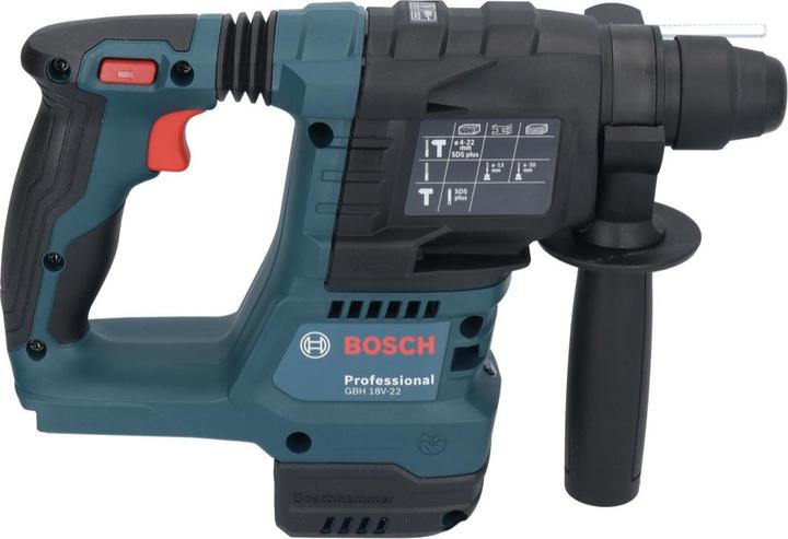Image du produit Bosch Professional Bosch GBH 18V-22 Professional Marteau perforateur sans fil 18 V 1,9 J SDS Plus Brushless + 1x (Fonctionnement sur batterie)