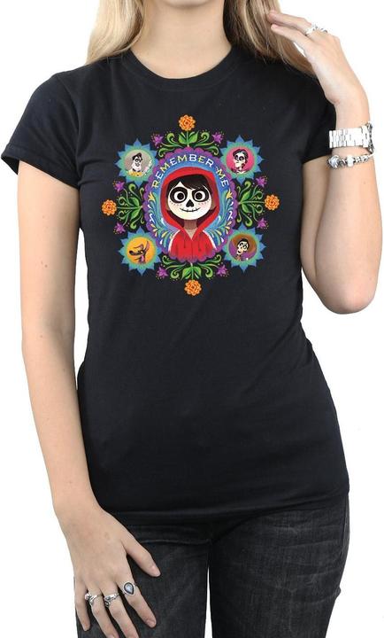 Actual product image Disney Womens/Ladies Coco Remember Me Cotton T-Shirt (M)