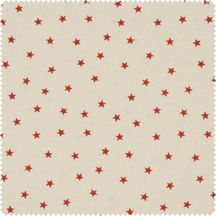 Produktbild VBS Baumwoll-Stoff Landhaus "Sterne", 150 cm breit, Meterware