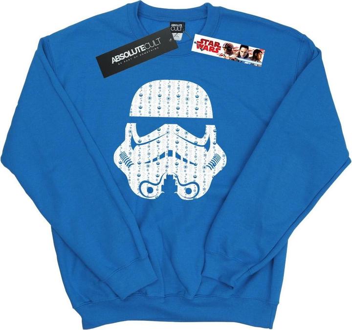 Produktbild Star Wars Christmas Stormtrooper Helmet Sweatshirt (XL)
