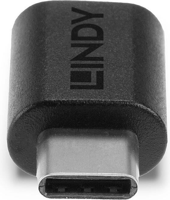Produktbild Lindy USB 2.0 Adapter Typ C / Micro-B USB Typ C Stecker / Typ Micro-B Kupplung (USB 2.0)