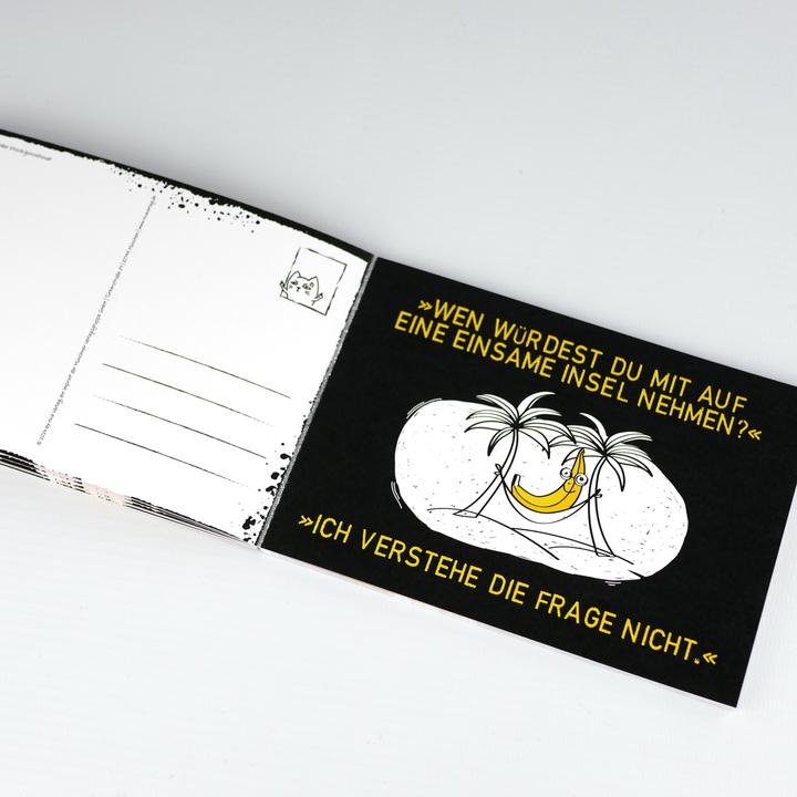 Produktbild Ich hasse Menschen. Sehr. – 20 (un)passende Postkarten für jede Situation