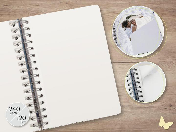 Immagine prodotto Sigel Quaderno con spirale JOLIE Hardcover (162 x 215 mm, Copertina morbida)