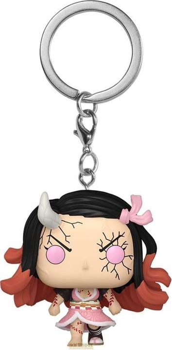 Funko Demon Slayer: Kimetsu no Yaiba POP! Vinyl Schlüsselanhänger 4 cm Nezuko(Demon Form) Display (12)