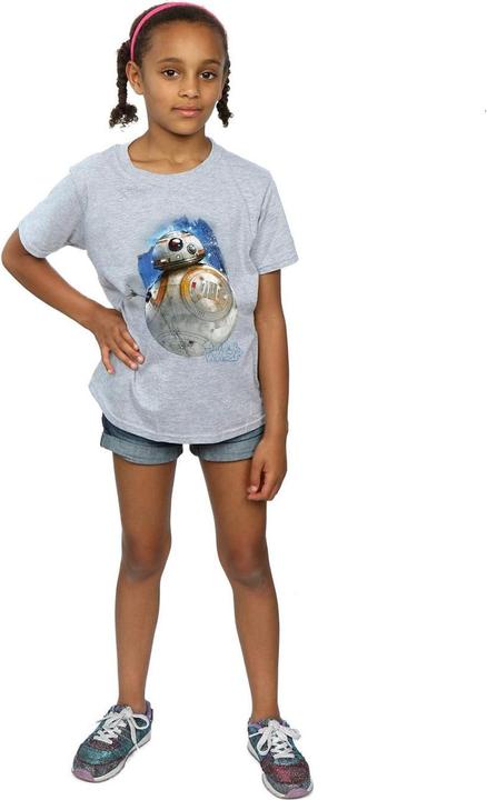 Immagine prodotto Star Wars Maglietta BB8 bambina spazzolata (152, 158)