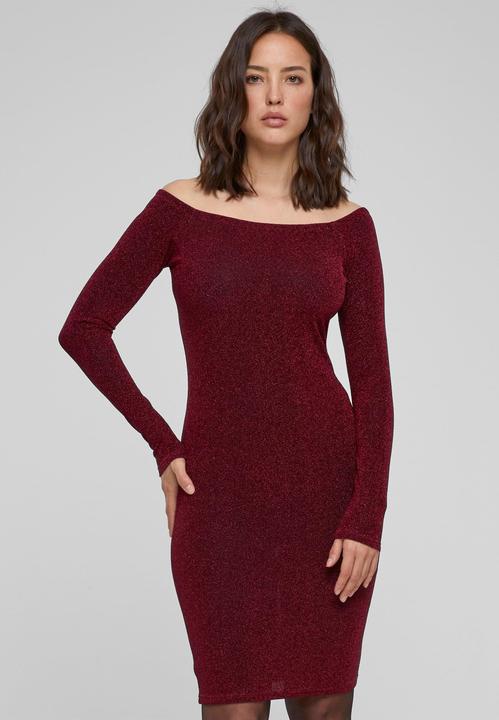 Immagine prodotto Urban Classics Vestito donna off shoulder a maniche lunghe con glitter - 126795 (L)