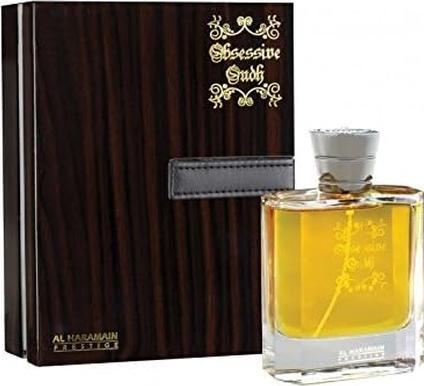 Actual product image Al Haramain Obsessive Oudh by Eau de Parfum Spray (Unisex) 100 ml (Eau de parfum, 100 ml)