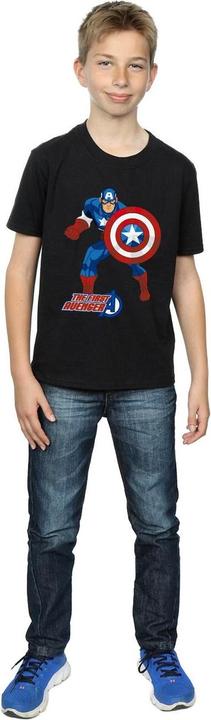 Image du produit Captain America Boys The First Avenger T-shirt (128)