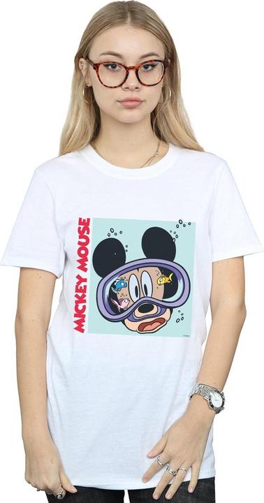 Immagine prodotto Disney Mickey Mouse Under Water Maglietta Ampia Donna (S)