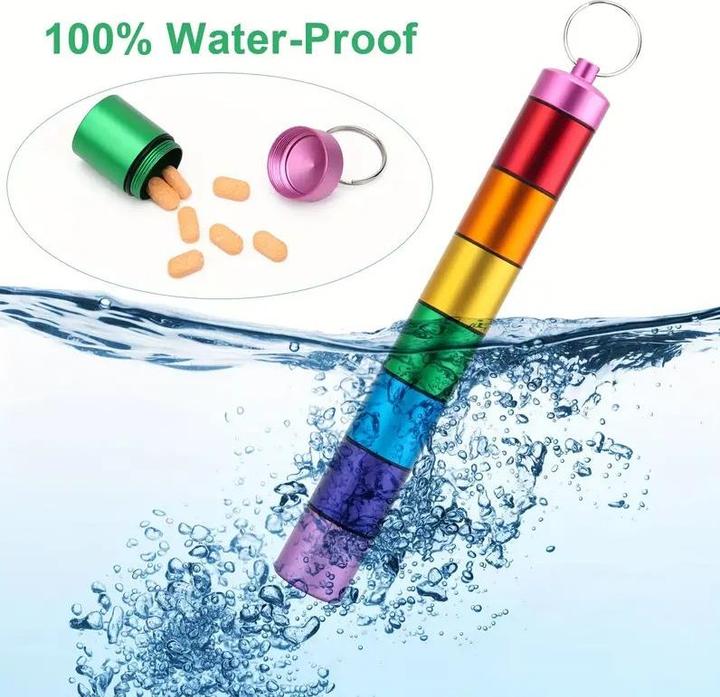 Produktbild Cbx Pillendose mit Schlüsselanhänger und Karabiner