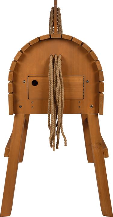 Actual product image small foot Wooden horse