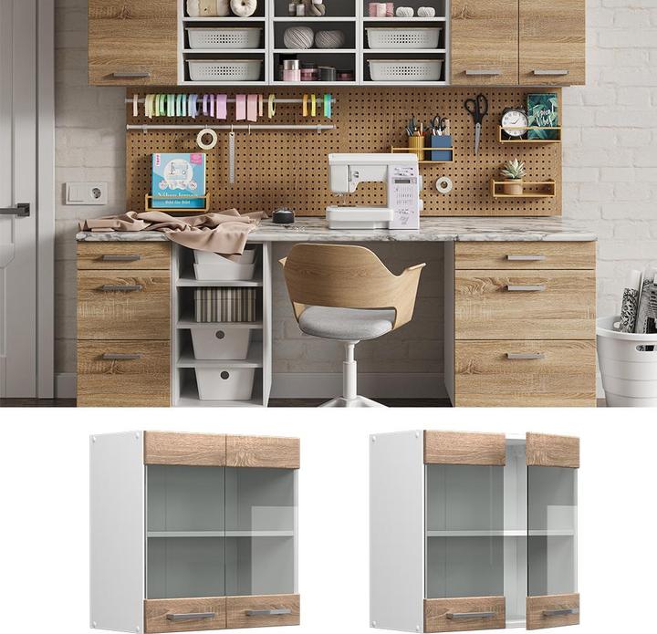 Actual product image Vicco Hängeschrank R-Line (60 x 60 x 31 cm)
