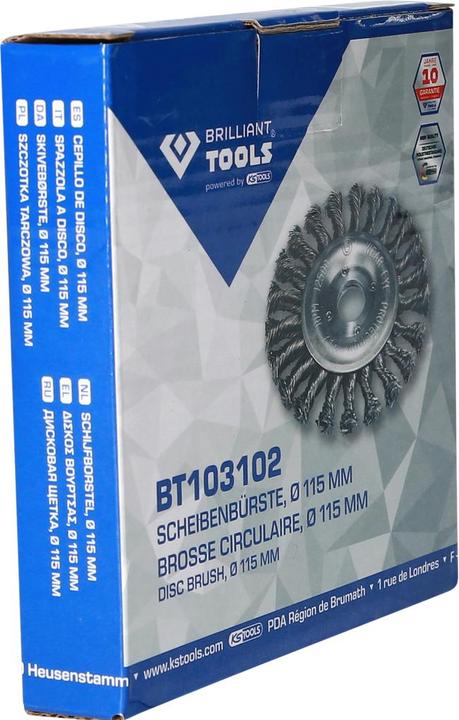 Image du produit Brilliant Tools Brosse circulaire, Ø 115 mm