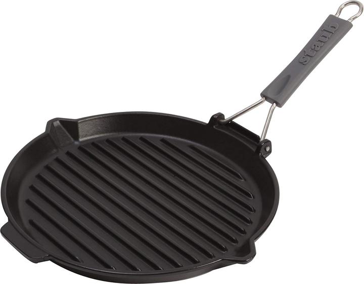 Grillpfanne (27 cm, Grillpfanne, Gusseisen)