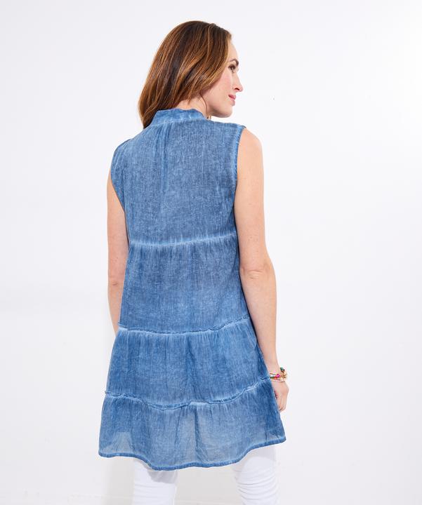 Immagine prodotto Joe Browns Floral Embroidered Sleeveless Tunic (40)