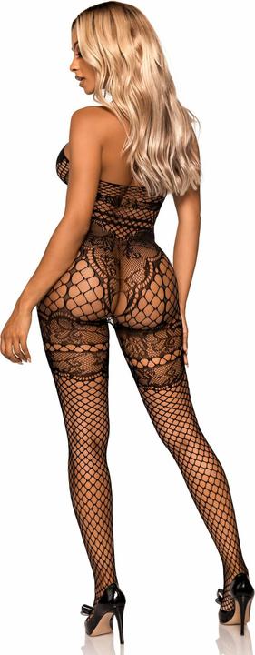 Image du produit Leg Avenue Combinaison All About You avec Entrejambe Ouvert - Noir (Taille unique)