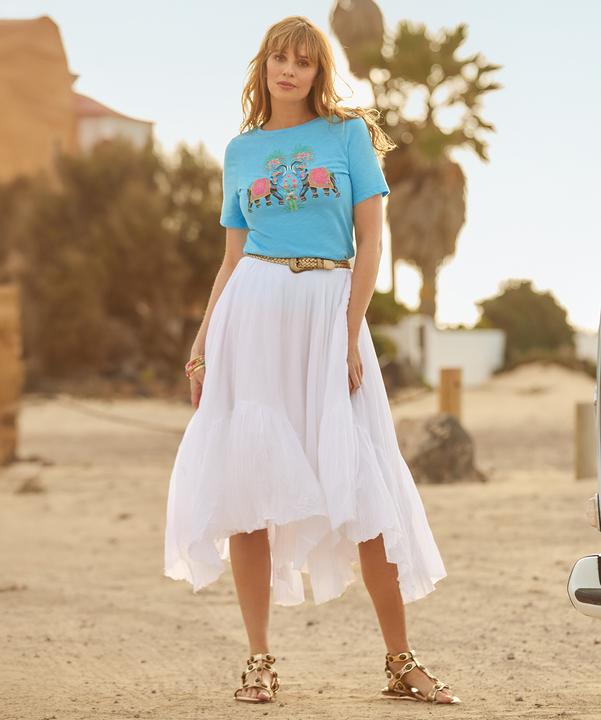 Image du produit Joe Browns Boho Handkerchief Hem Maxi Skirt (40)