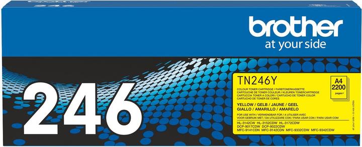 Actual product image Brother Tn-246y (Y)