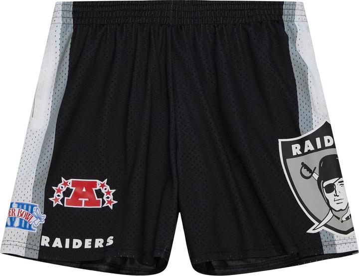 Actual product image Mitchell & Ness M&N NFL Oakland Raiders Hometown Mesh Shorts (L)