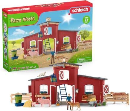 Produktbild Schleich Scheune mit Tieren und Zubehör