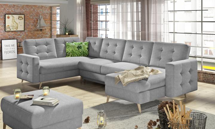 Actual product image ELTAP Asgard U (Sofa landscape, 5-seater, Sofa bed)