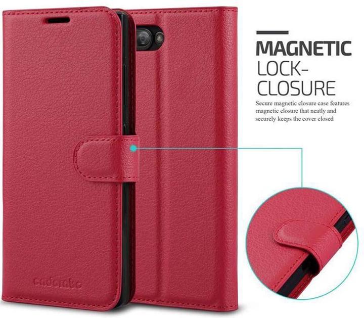 Produktbild Cadorabo Book mit Standfunktion Cover (Blackberry KEY2 LE)