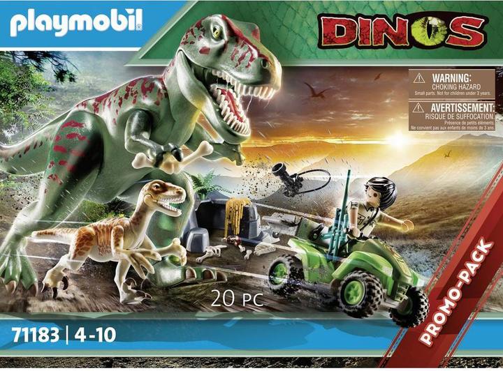 Actual product image Playmobil Playm. T-Rex attack | 70632 (71183, Playmobil dinos)