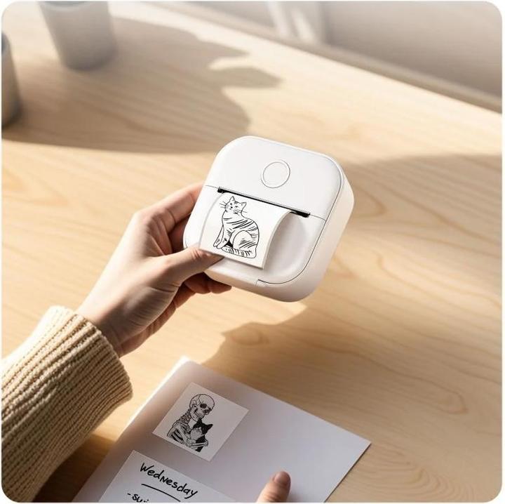 Actual product image Phomemo T02 Mini-Drucker (Bluetooth)