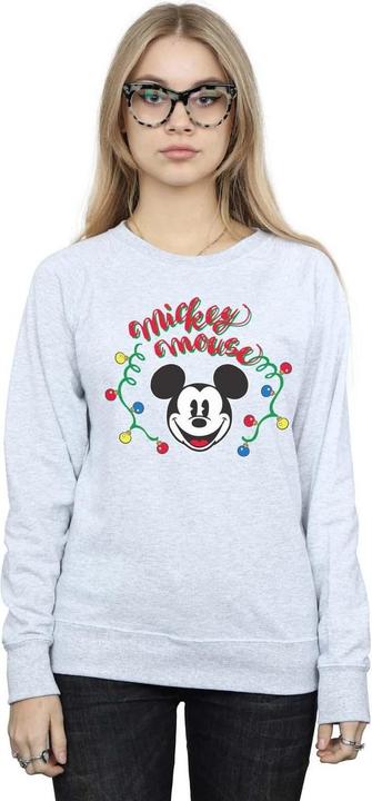 Produktbild Disney Mickey Mouse Christmas Light Bulbs Sweatshirt (S)