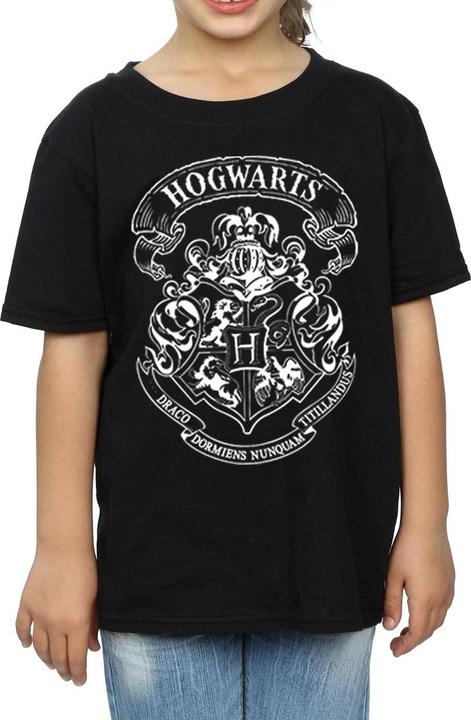 Immagine prodotto T-shirt in cotone con cuciture di Poudlard per bambina (140, 146)
