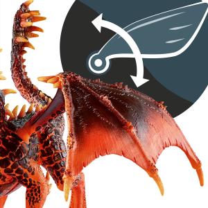 Actual product image Schleich Lava Dragon