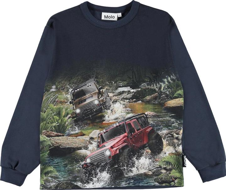 Molo Langarmshirt Rin Jeeps Dark