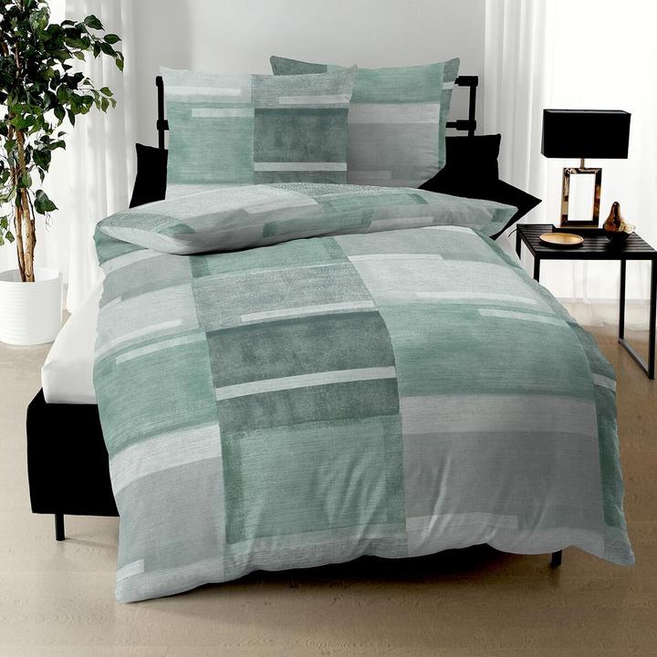 Image du produit Kaeppel Literie castor statut émeraude (Set de linge de lit, 155x220 cm + 80x80 cm)