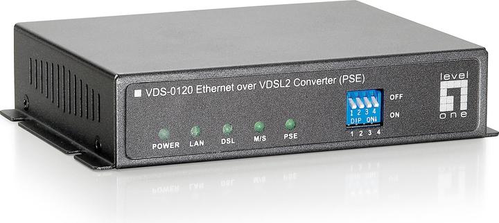 Actual product image LevelOne VDS-0120: Media Convert. RJ45-DSL (Media converter)