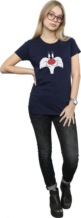 Image du produit Looney Tunes - T-shirt SYLVESTER BIG FACE - Femme (XL)
