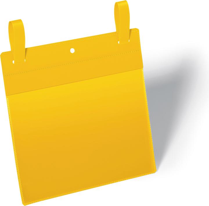 Durable Kennzeichnungstaschen mit Lasche (A5, Quer)