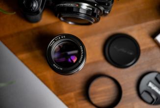 Actual product image Voigtländer Ultron 75mm / 1.9 S.C. VM black (Leica M)