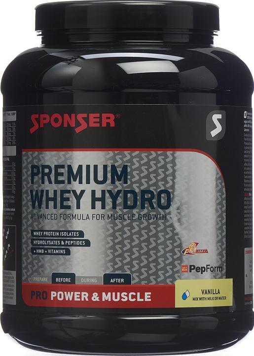 Actual product image Sponser Premium Whey Hydro (Vanilla, 1 pcs., 850 g)