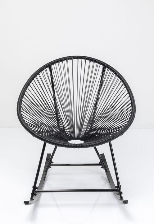 Produktbild Kare Design Schaukelstuhl Acapulco Schwarz