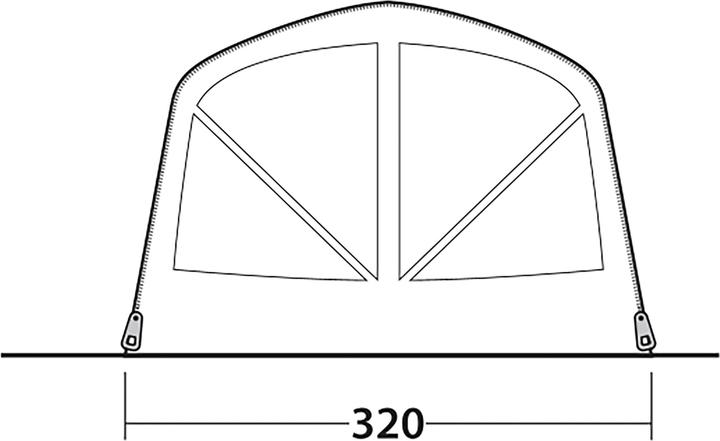 Produktbild Outwell Flagstaff 5 Air (Tunnelzelt, 26.70 kg, 5 Personen)