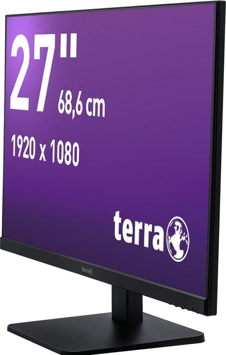 Actual product image Wortmann TERRA LCD/LED 2727W V2 black HDMI/DP/USB-C GREENLINE PLUS (1920 x 1080 pixels, 27")