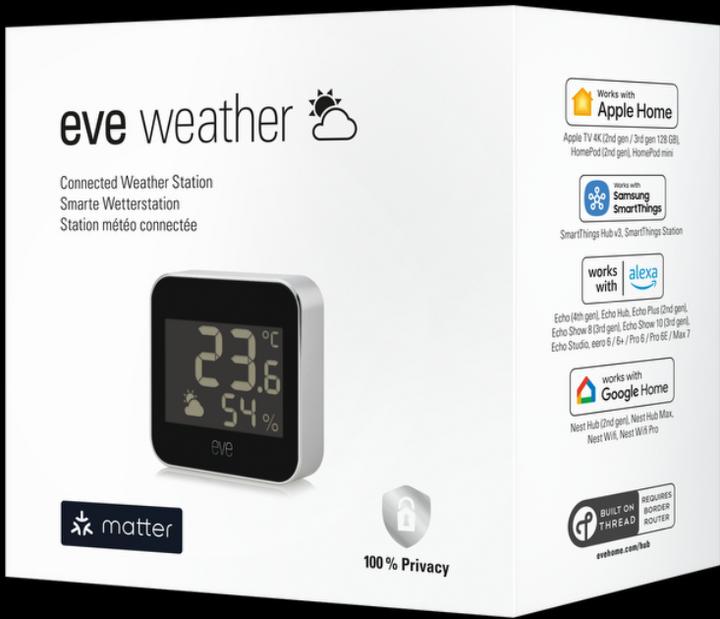 Actual product image Eve Weather (Matter)
